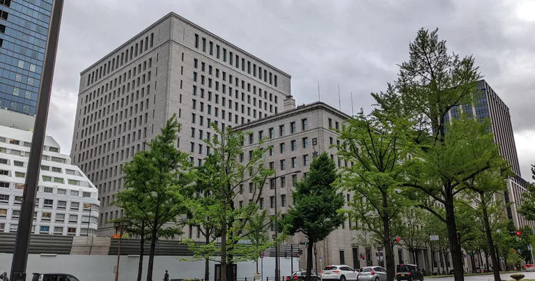 Head office tower of a life insurance company