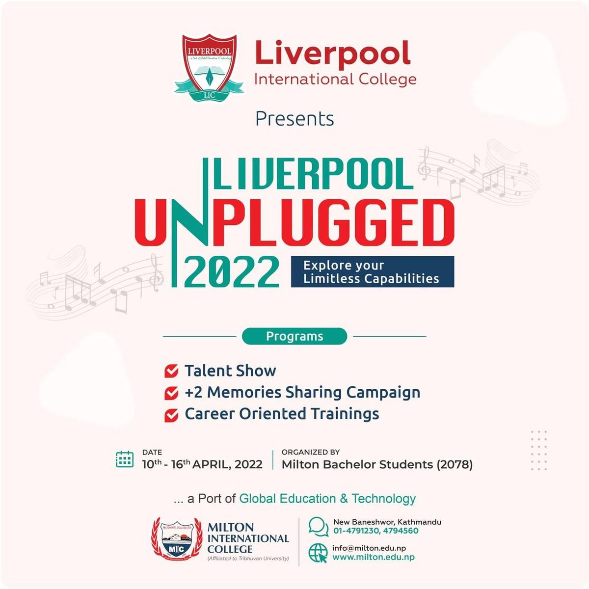 Liverpool Unplugged 2022 event poster