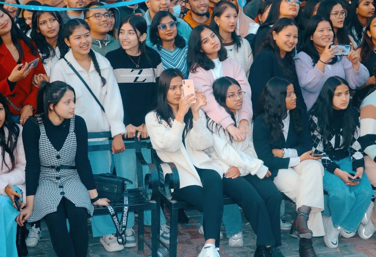 Audience at Milton Music and Food Fest 2.0